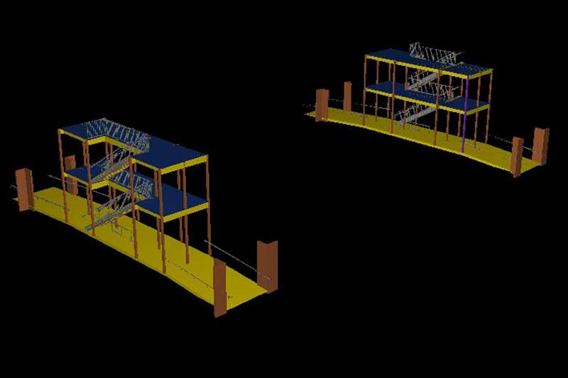 Structural Steel Drawings Services 5 3D Drawings